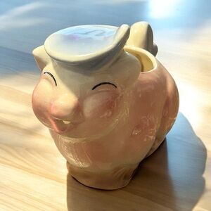 Vintage spaulding ceramic pink pig